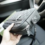 Gucci Gg Emblem Small Crossbody Bag Black 27Cm 850242 Aafom 1053 - Image 6