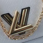 Louis Vuitton Twist MM White 23cm M21111 - Image 8