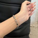 Louis Vuitton Lv Sailor Medium Bracelet Silver M03187 - Image 7