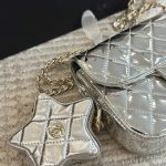 Chanel Mini Flap Bag Star Coin Purse Silver 24Cm As4648 B14873 Nt666 - Image 6