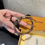 Louis Vuitton Lv Bloom Bracelet Monogram Brown M8416Z - Image 4