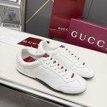 Gucci Men Shift Trainers White Leather 857018 Aafuh 9245 - Image 3