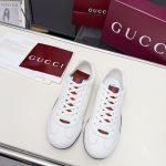 Gucci Men Shift Trainers White Leather 857018 Aafuh 9245 - Image 5