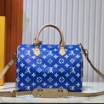 Louis Vuitton Speedy P9 Bandoulière 30 Blue 30Cm M24424 - Image 6