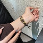 Louis Vuitton Lv Bloom Bracelet Monogram Brown M8416Z - Image 5