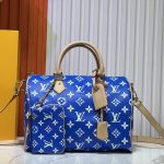 Louis Vuitton Speedy P9 Bandoulière 30 Blue 30Cm M24424 - Image 3