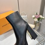 Louis Vuitton Swing Platform Ankle Black 1AICZX - Image 9