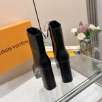 Louis Vuitton Swing Platform Ankle Black 1AICZX - Image 8