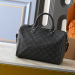 Louis Vuitton Speedy Soft 30 Monogram Black 30cm M15102 - Image 5