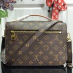 Louis Vuitton Pochette Métis Monogram Canvas Satchel Brown 25cm M44875 - Image 5