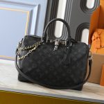 Louis Vuitton Speedy Soft 30 Monogram Black 30cm M15102 - Image 3