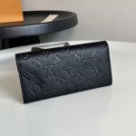 Louis Vuitton Emilie Wallet Black 19Cm M62369 - Image 6