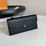 Louis Vuitton Emilie Wallet Black 19Cm M62369 - Image 3