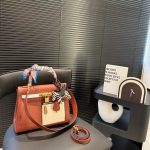 Hermes Colormatic Kelly 25 Retourne Orange 28cm - Image 3