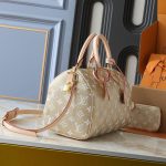 Louis Vuitton Speedy P9 Bandoulière 30 Kinsugi Gold 30Cm M15283 - Image 4