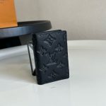Louis Vuitton Pocket Organizer Wallet Black 15Cm M62899 - Image 3