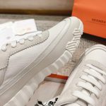 Hermes Bouncing Sneaker Light Gray White - Image 3