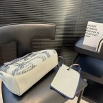 Hermes Herbag 31 Brides De Gala And Blue Indigo Blue Enamel 31cm - Image 5