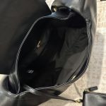 Chanel Maxi Hobo Bag Black Leather 43Cm AS5839 B22140 94305 - Image 11
