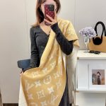 Louis Vuitton Lv Essential Scarf Beige M77728 - Image 5