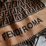 Fendi Poncho Brown Wool And Cashmere Poncho Fxx723aqcwf0qe1 - Image 12