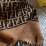 Fendi Poncho Brown Wool And Cashmere Poncho Fxx723aqcwf0qe1 - Image 11