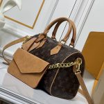 Louis Vuitton Speedy Satchel Bag Monogram Brown 25Cm - Image 6