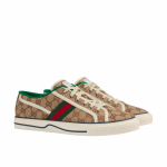 Gucci Tennis 1977 Sneaker Beige Abony 606111 Hvk20 9766 - Image 12