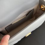 Gucci Gg Marmont Mini Shoulder Bag Grey 17cm - Image 6