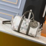 Louis Vuitton Keepall Bandoulière 25 Damoflage Canvas Khaki 25Cm N00105 - Image 3