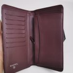 Chanel Quilted Classic Long Flap Wallet With Silver Hardware Black 19Cm - Image 6