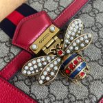 Gucci Queen Margaret GG Small Top Handle Bag Red 25cm 476541 9I6ST 8540 - Image 8