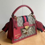 Gucci Queen Margaret GG Small Top Handle Bag Red 25cm 476541 9I6ST 8540 - Image 4