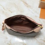 Louis Vuitton Odéon PM Monogram Canvas Shoulder Bag Brown 29cm - Image 9