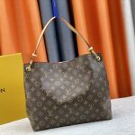 Louis Vuitton Graceful PM Monogram Canvas Red 35Cm - Image 6