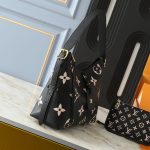 Louis Vuitton Carryall PM Bicolor Monogram Empreinte Black Beige 29Cm - Image 4