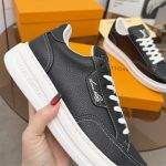 Louis Vuitton Beverly Hills Sneaker Black 1AJ835 - Image 8
