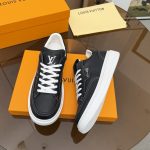 Louis Vuitton Beverly Hills Sneaker Black 1AJ835 - Image 9