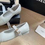 Chanel Mary Jane Ballet Flat Pure Light Blue - Image 4