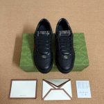 Gucci Men Screener Sneaker Black Leather 798785 AADU0 1074 - Image 6