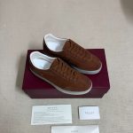 Gucci Men G75 Sneaker Light Brown Suede 845147 AAFGP 2361 - Image 4