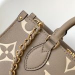 Louis Vuitton Onthego East West Bag Bicolor Beige 25Cm M23641 - Image 7