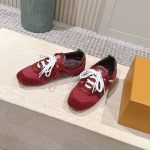 Louis Vuitton LV Sneakerina Bordeaux Red 1AIVJI - Image 9