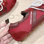Louis Vuitton LV Sneakerina Bordeaux Red 1AIVJI - Image 5