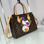Louis Vuitton X Takashi Murakami Onthego BB Monogram Canvas Brown 18Cm M13668 - Image 4