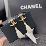 Chanel Cc Pearl Drop Earrings A98327 - Image 3