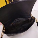 Fendi Baguette Leather Black Nappa Bag 27Cm - Image 6