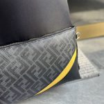 Fendi Diagonal Fendi Diagonal Backpack Nylon Black 35Cm 7Vz042A9Xtf17Bj - Image 7