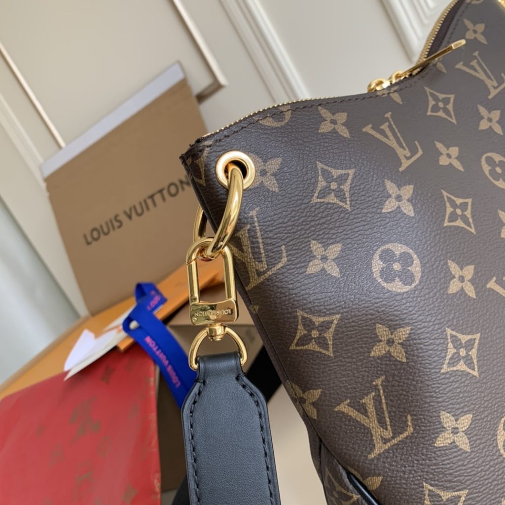 Louis Vuitton Odéon PM Monogram Canvas Black 28Cm M45353 - Image 5