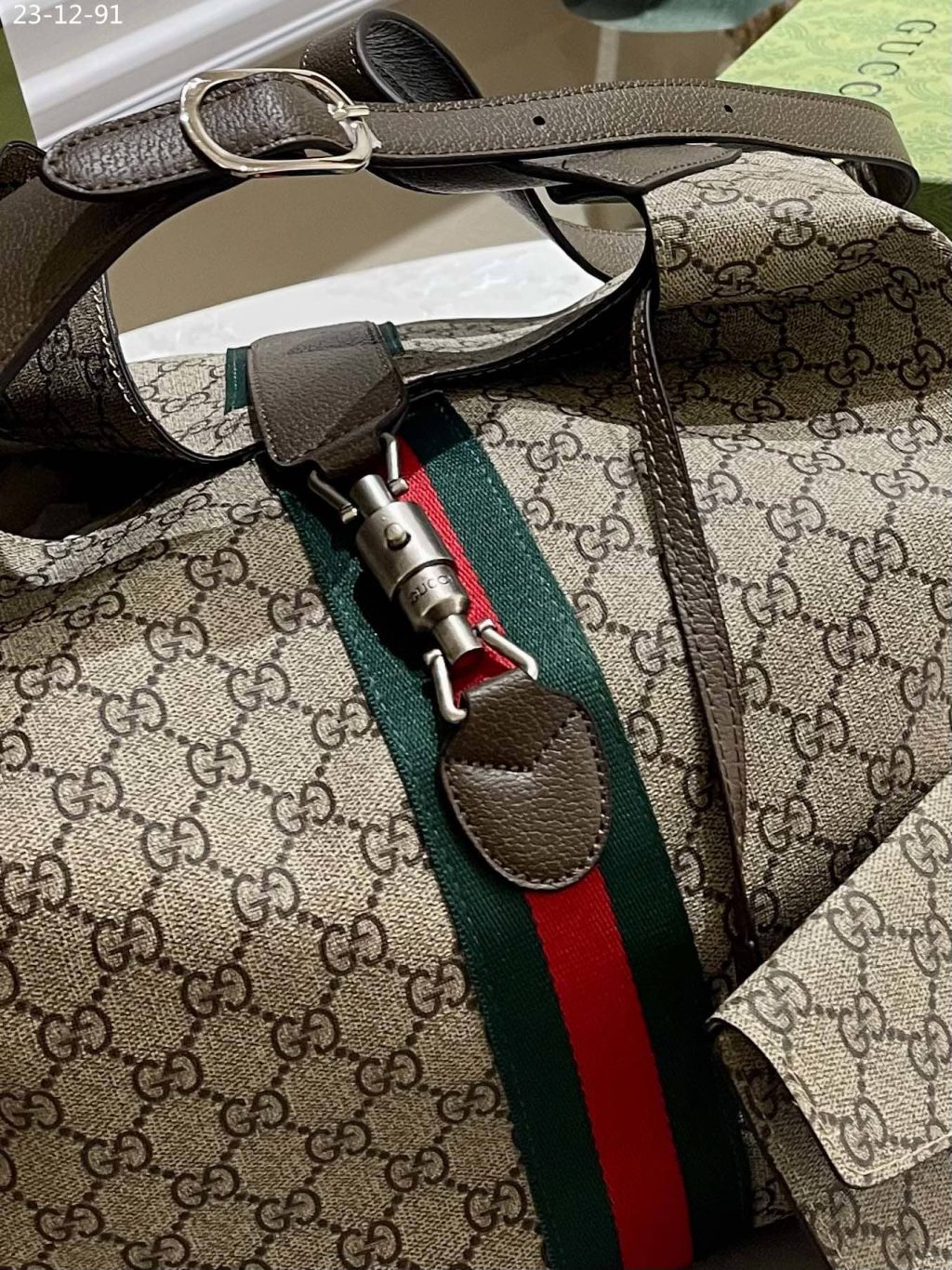 Gucci Jackie 1961 Medium Shoulder Bag Beige 35Cm 758684 Facip 8747 - Image 5